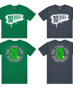 10 Toes Hop Dude tees 2023