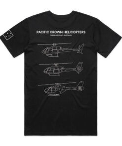 Pacific Crown Classic tee BACK