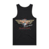 Ricks Garage singlets BACK