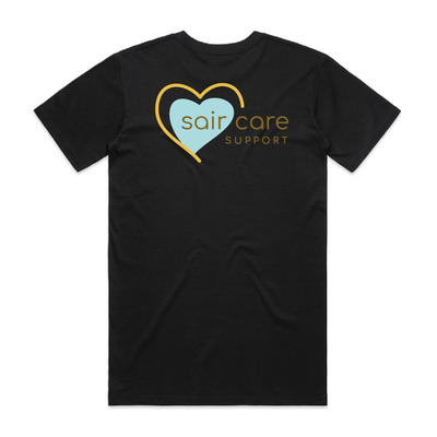 Sair Care Black tees BACK