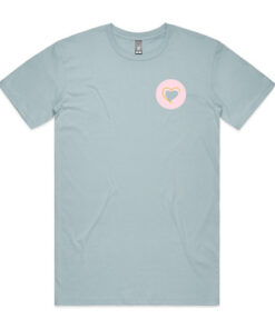 Sair Care LT Blue tees FRONT