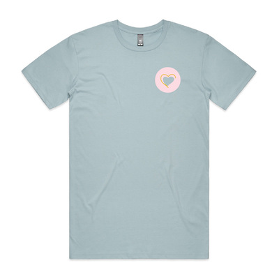 Sair Care LT Blue tees FRONT