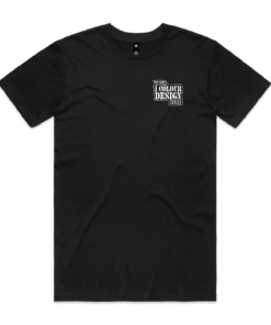 1 colour mock front