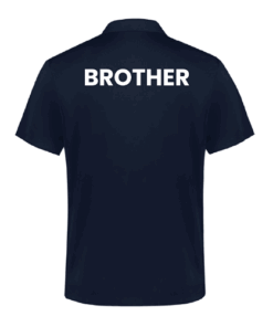 Brothers Support Network Brother polos BACK