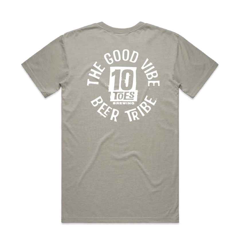 10Toes BeerTribeLtGreyB